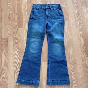 Awesome comfy J.Crew Petite Flare Jeans